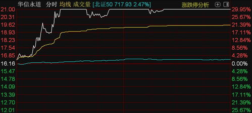 北證50指數大漲逾2%，華信永道漲停引領信息系統運行維護服務板塊走強