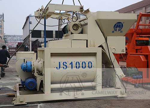 50站主機(jī)，1000強(qiáng)制式混凝土攪拌機(jī)