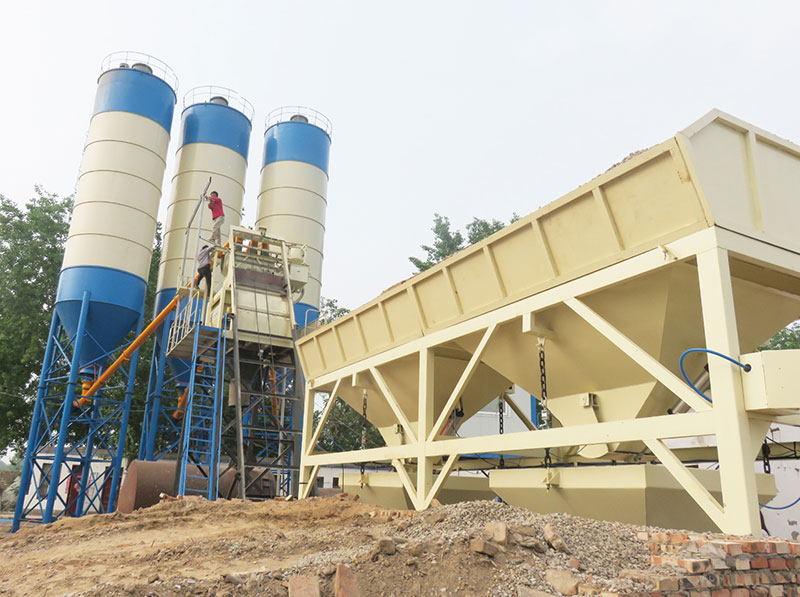 小型簡(jiǎn)易混凝土攪拌站