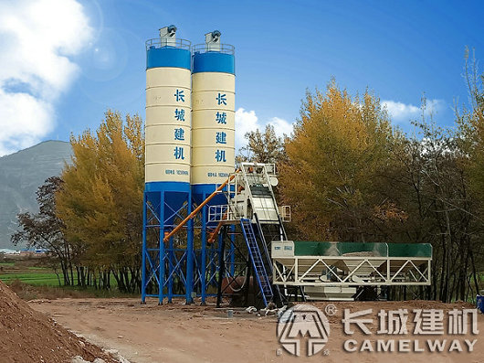 一方皮帶式攪拌站