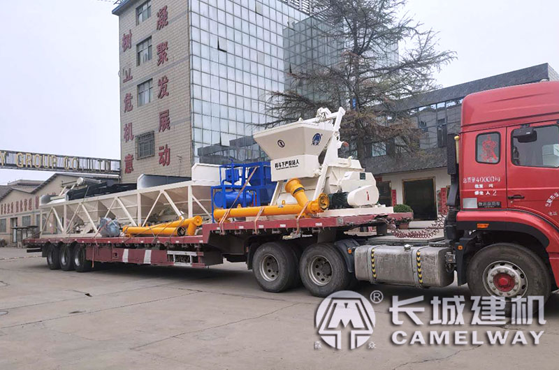 長(zhǎng)城小型攪拌站設(shè)備發(fā)貨中